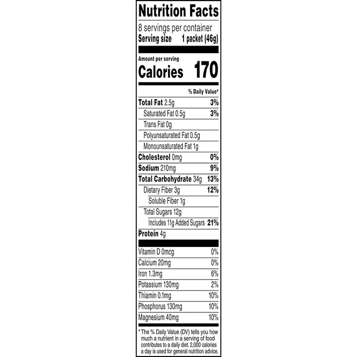 Steel Cut Oats, Quick 3-Minute Oatmeal, Cranberries and Blueberries, Breakfast Cereal, 8 Packets per Box (Pack of 6 Boxes)