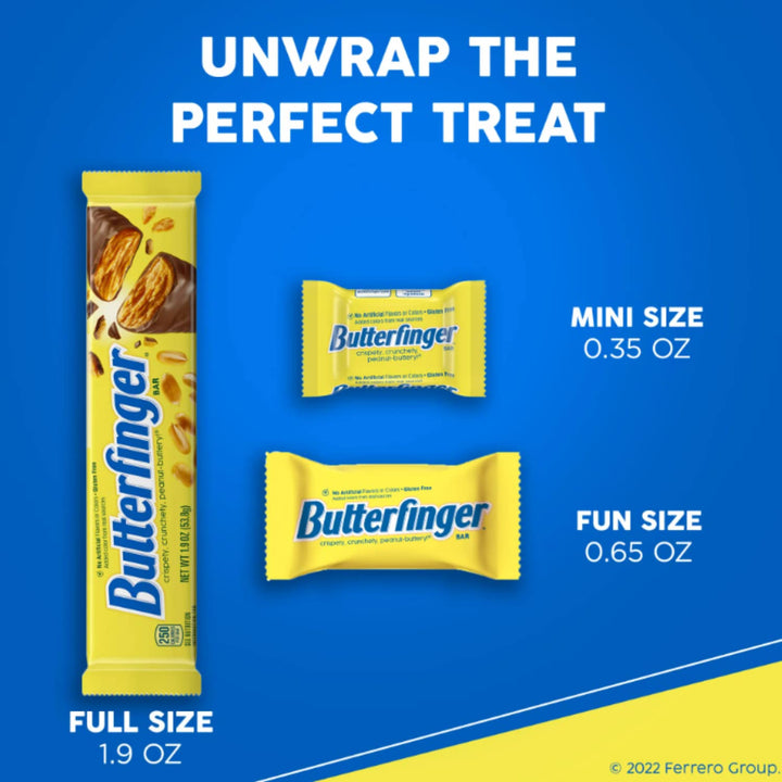 Chocolatey, Peanut-Buttery, Minis Individually Wrapped Candy Bars, 8 Oz