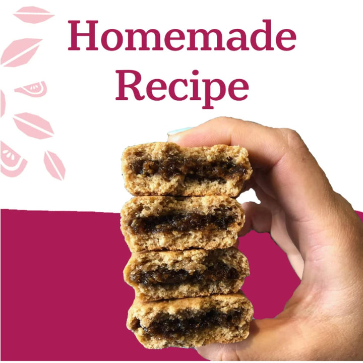Whole Wheat Fig Bars, Raspberry, Real Fruit, Vegan, Non-Gmo, Snack Bar, 6 Twin Packs, 12 Oz, 1 Box