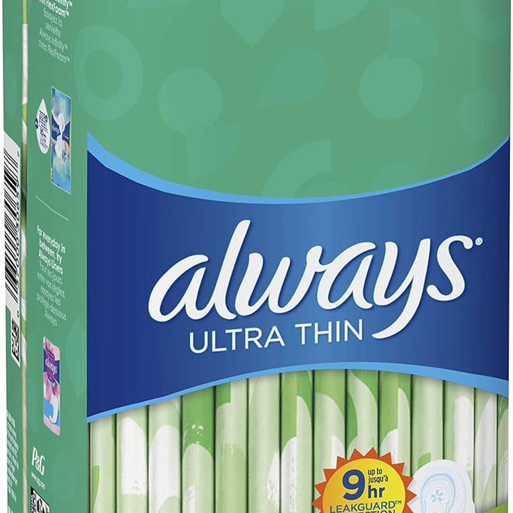 Ultra Thin Size 2 Super Pads with Wings Unscented, 32 Count (Pack of 1)