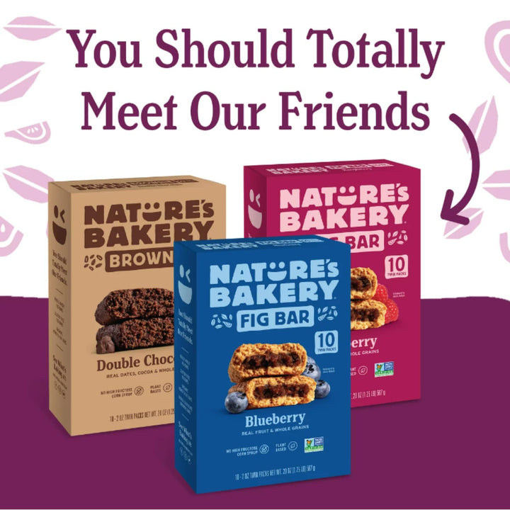 Whole Wheat Fig Bars, Original, Real Fruit, Vegan, Non-Gmo, Snack Bar, 6 Twin Packs, 12 Oz, 2 Boxes