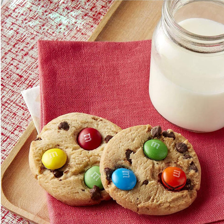 On-The-Go Rainbow Chips Deluxe Cookies | Individually Wrapped, Mini Chocolate Chip  Cookies with Real M&M'S | Rainbow Mini Cookies, Travel Snacks | 20 Cookie Bags, 20 Oz Box