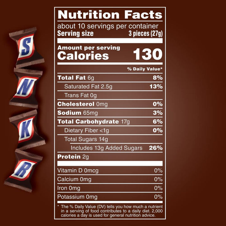 Minis Milk Chocolate Candy Bars Father’S Day Gift, Sharing Size - 9.7 Oz Bag