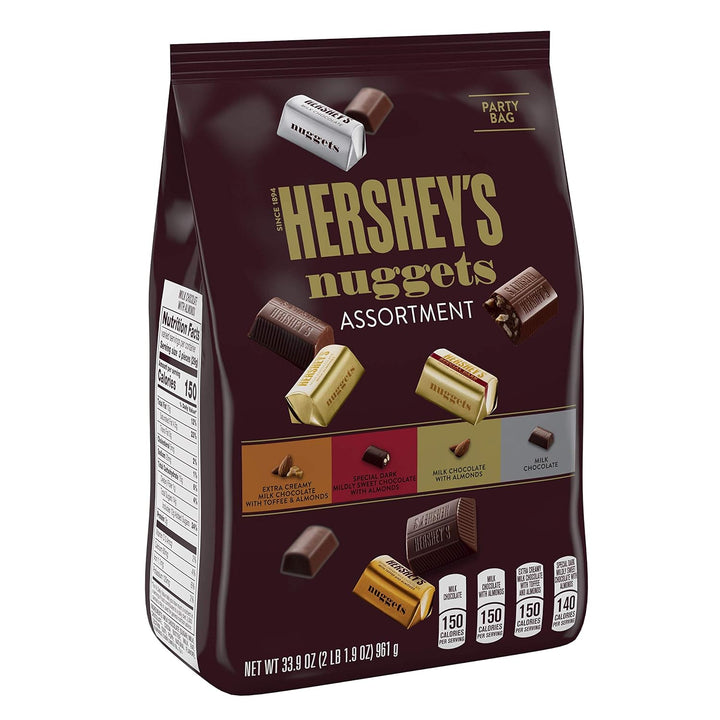 Nuggets Assortment, Chocolate Candy, 33.9 Ounce Bag