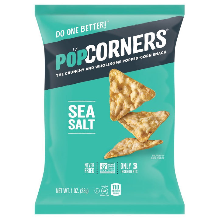 Snacks Variety Pack | Gluten Free Chips Snack Packs | Kettle Corn, White Cheddar, Sea Salt | 1 Ounce (Pack of 18)