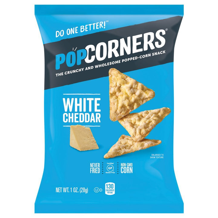 Snacks Variety Pack | Gluten Free Chips Snack Packs | Kettle Corn, White Cheddar, Sea Salt | 1 Ounce (Pack of 18)