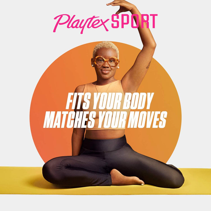 Sport Tampons with Flex-Fit Technology, Regular & Super Multi Pack, Unscented - 50Count