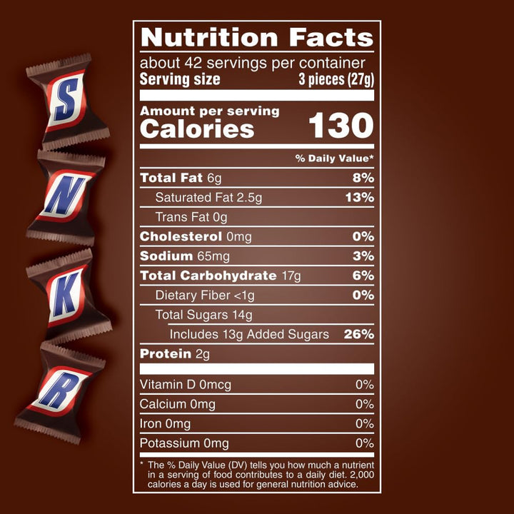 Minis Size Milk Chocolate Candy Bars Bulk Pack, Party Size, 40 Oz Bag