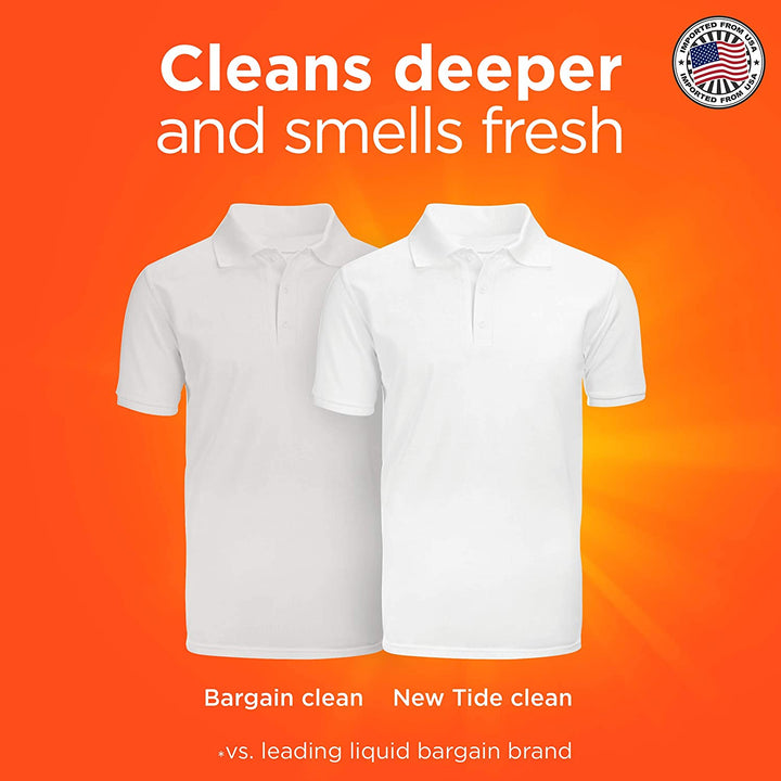 Original Scent He Turbo Clean Liquid Laundry Detergent, 50 Oz, 32 Loads (Packaging May Vary)