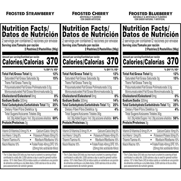 , Breakfast Toaster Pastries, Variety Pack, 15.238Lb Case (72 Count)