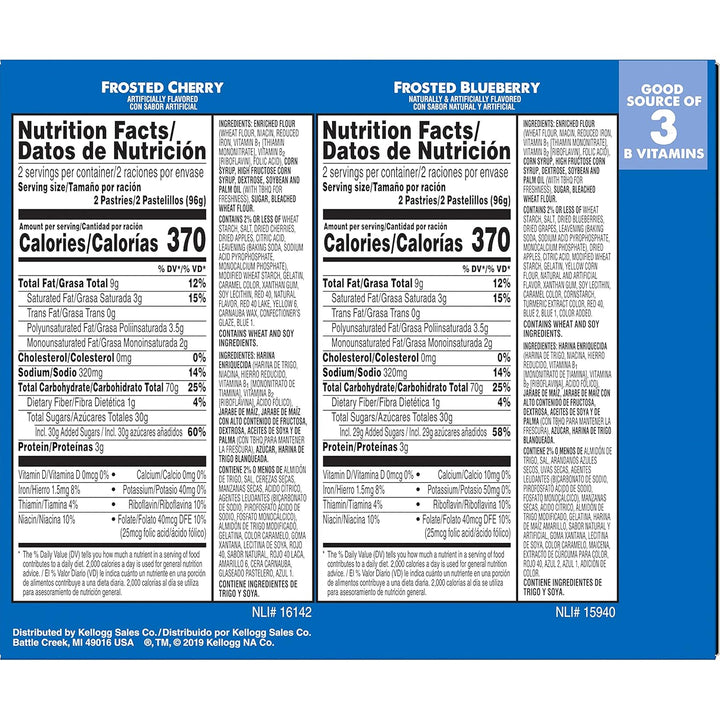 , Breakfast Toaster Pastries, Variety Pack, 15.238Lb Case (72 Count)