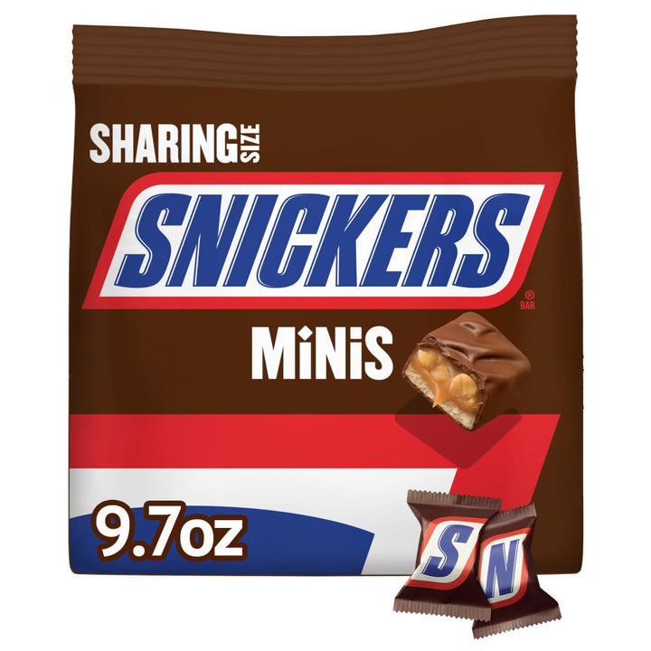 Minis Milk Chocolate Candy Bars Father’S Day Gift, Sharing Size - 9.7 Oz Bag