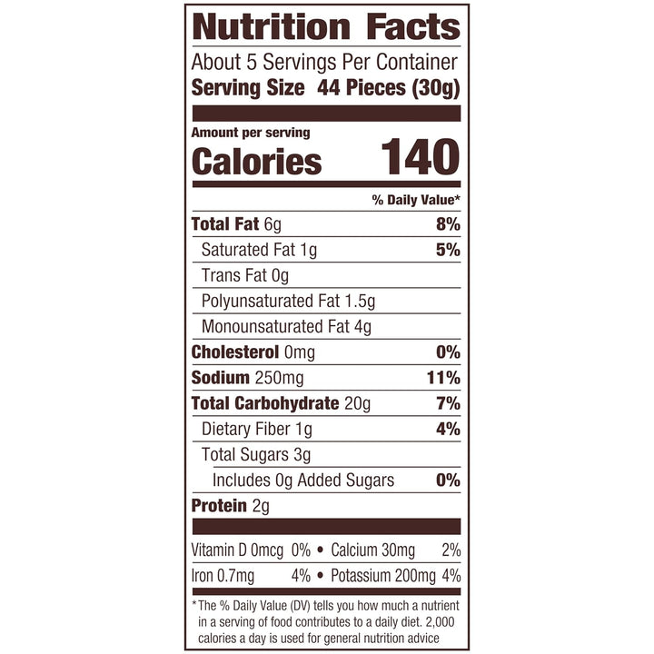 Goldfish Crisps Cheddar Cheese Baked Chip Cracker Snack, 6.25 Oz Bag