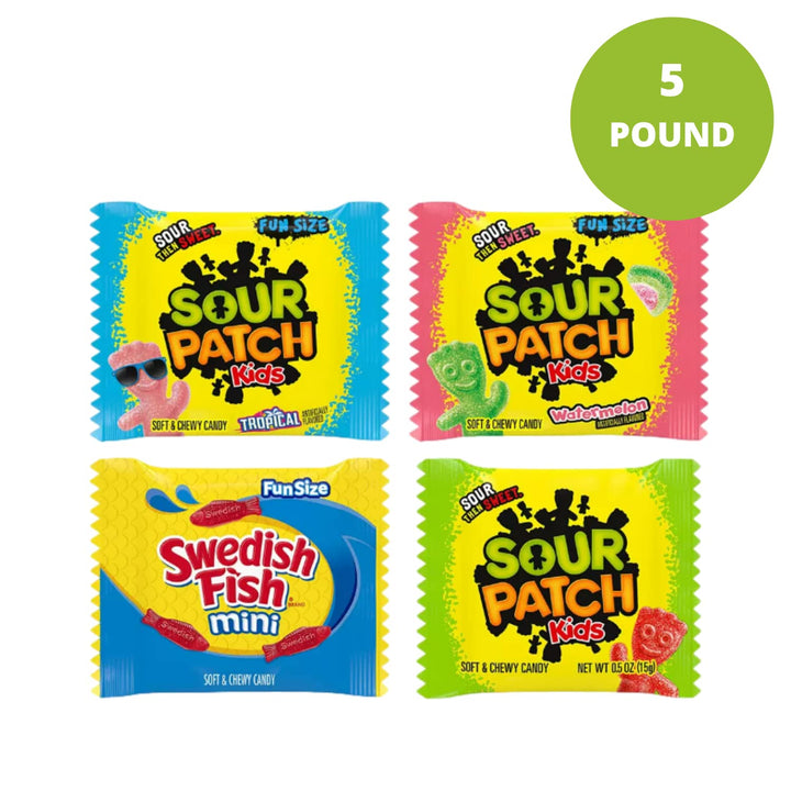 Mini Soft and Chewy Candy Variety Pack, 5 Pound