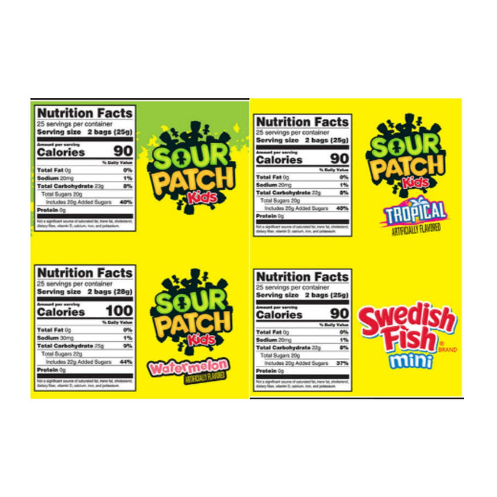 Mini Soft and Chewy Candy Variety Pack, 5 Pound