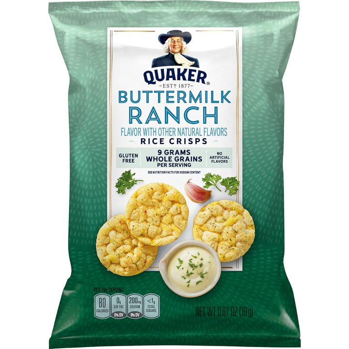 Rice Crisps, 4 Flavor Savory Mix, 15 Count