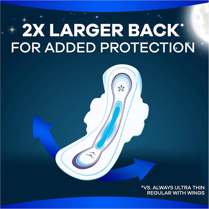 Ultra Thin Feminine Pads with Wings for Women, Size 5, 60 Count, Extra Heavy Overnight Absorbency, Scented, 20 Count (Pack of 3)