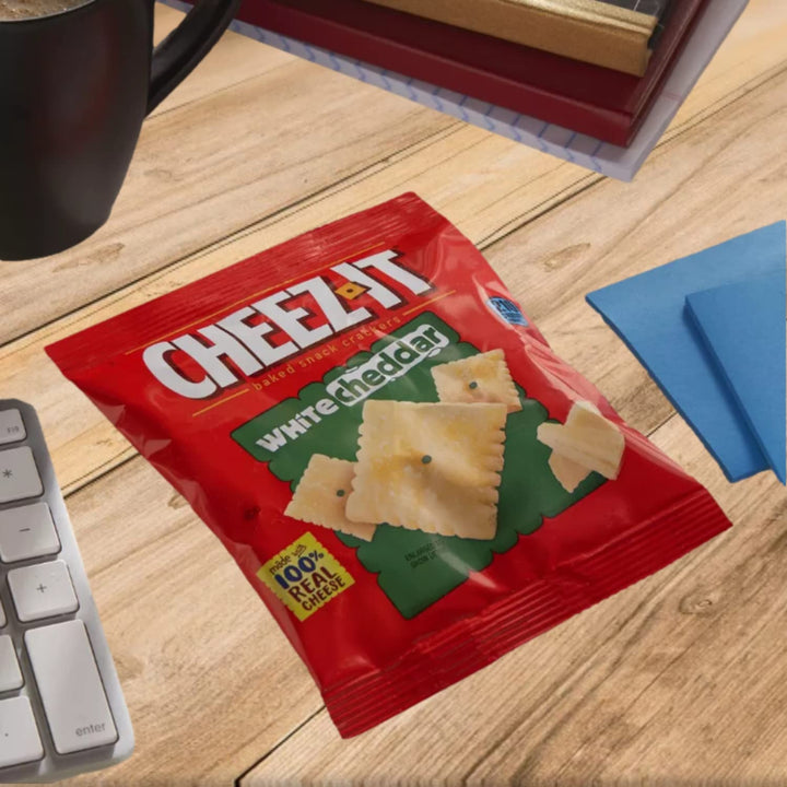 Snack Pack Baked Crackers, White Cheddar, 1.5Oz, 15 Count