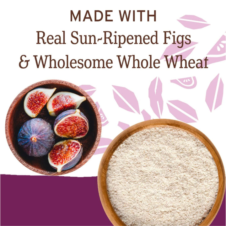 Whole Wheat Fig Bars Variety Pack, Raspberry, Blueberry, Original, Real Fruit, Vegan, Non-Gmo, Snack Bar, 6 Twin Packs, 12 Oz, 3 Boxes